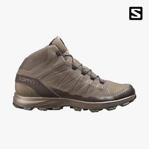 Botas Táticas Salomon Speed Assault Masculino Marrom | PT N56738